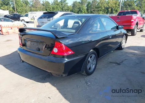 2004 Honda Civic Ex from USA, damaged, VIN 1HGEM22964L031390